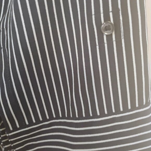 LOFT Petites Striped Sleeve Contrast Dress in Size Small - Picture 5 of 7